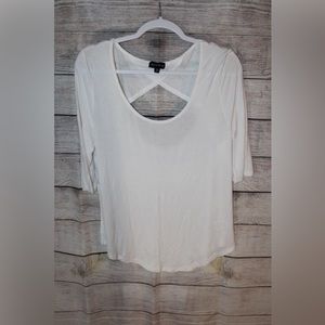 Rampage- sz XL - white, back cut out